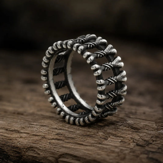 Bague Couronne d'Os