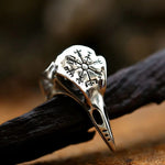 Bague Crâne de Corbeau Viking - Vignette | Médiéfan