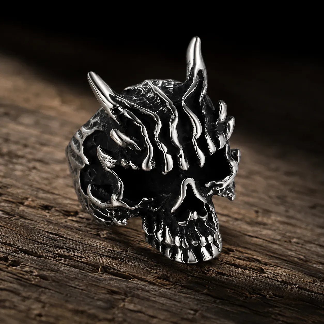 Bague Crâne de Démon Infernal