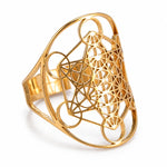Bague Cube de Métatron Ajourée - Vignette | Médiéfan