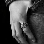 Bague Dragon Sculpté - Vignette | Médiéfan