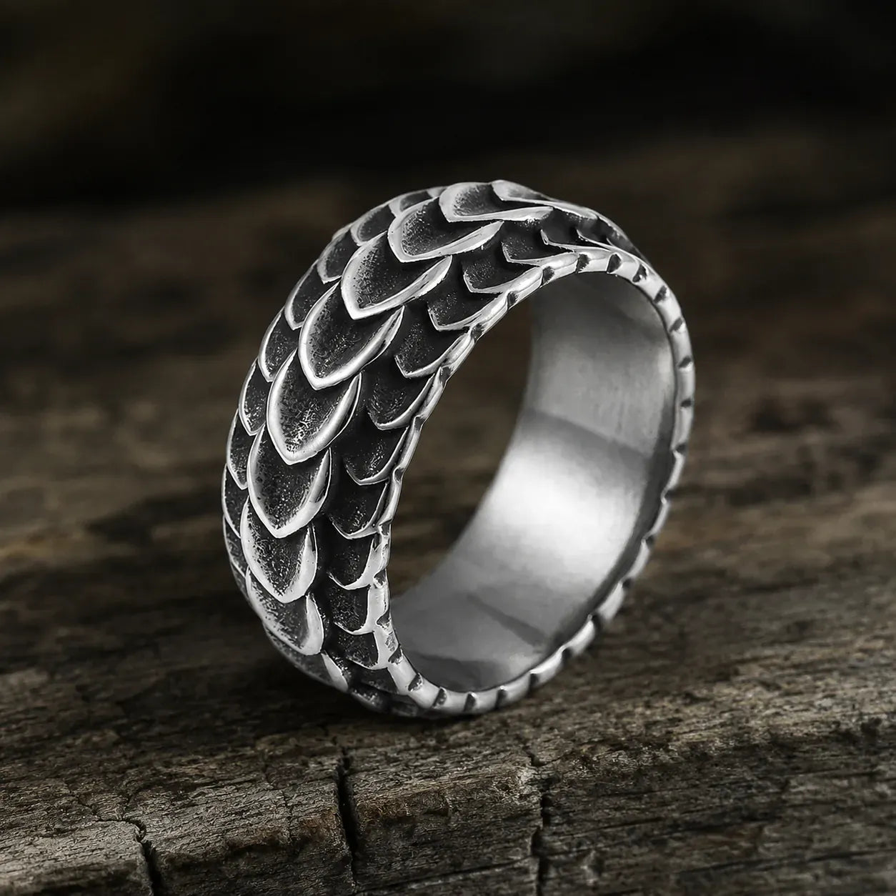 Bague Écailles de Serpent
