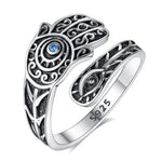 Bague Enveloppante Main de Fatima Vieillie - Vignette | Médiéfan
