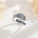 Bague Enveloppante Main de Fatima Vieillie - Vignette | Médiéfan