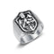 Bague guerrier médiéval épée et bouclier i360 / 9