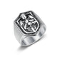 Bague guerrier médiéval épée et bouclier i360 / 9