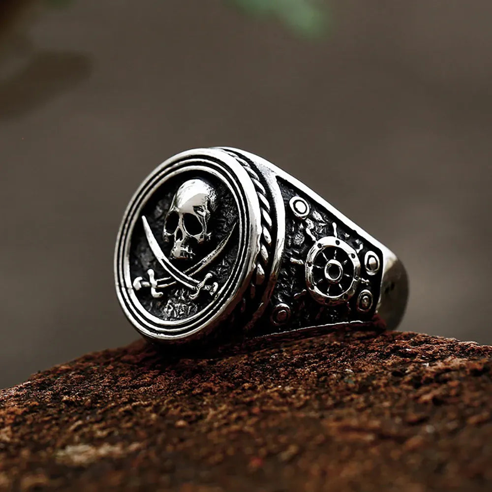 Bague guerrier médiéval épée et bouclier iii360 / 9