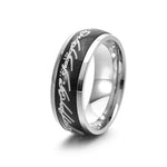 Bague tournante anti-stress écriture elfique - Vignette | Médiéfan