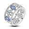 Bague Jonc Large Mains de Fatima et Yeux Pavés 6