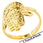 Bague Large Main de Fatima à Arabesques - Vignette | Médiéfan