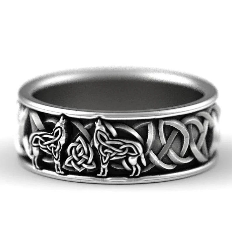 Bague Loups Hurleurs Viking