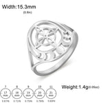 Bague Nœud de Sorcière et Phases de Lune - Vignette | Médiéfan