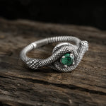 Bague Serpent Émeraude - Vignette | Médiéfan
