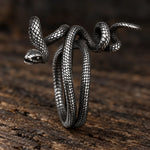 Bague Serpent Enroulé en Triple Tour - Vignette | Médiéfan