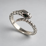 Bague Serpent Œil Vert - Vignette | Médiéfan