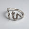 Bague Serpent Ondulant Réglable