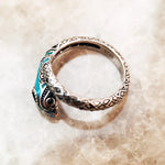 Bague Serpent Tropical Turquoise - Vignette | Médiéfan