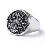 Bague Tête de Dragon Chinois - Vignette | Médiéfan