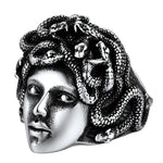 Bague Tête de Méduse Sculptée - Vignette | Médiéfan