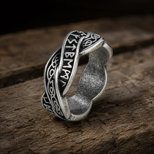 Bague Tresse Runique