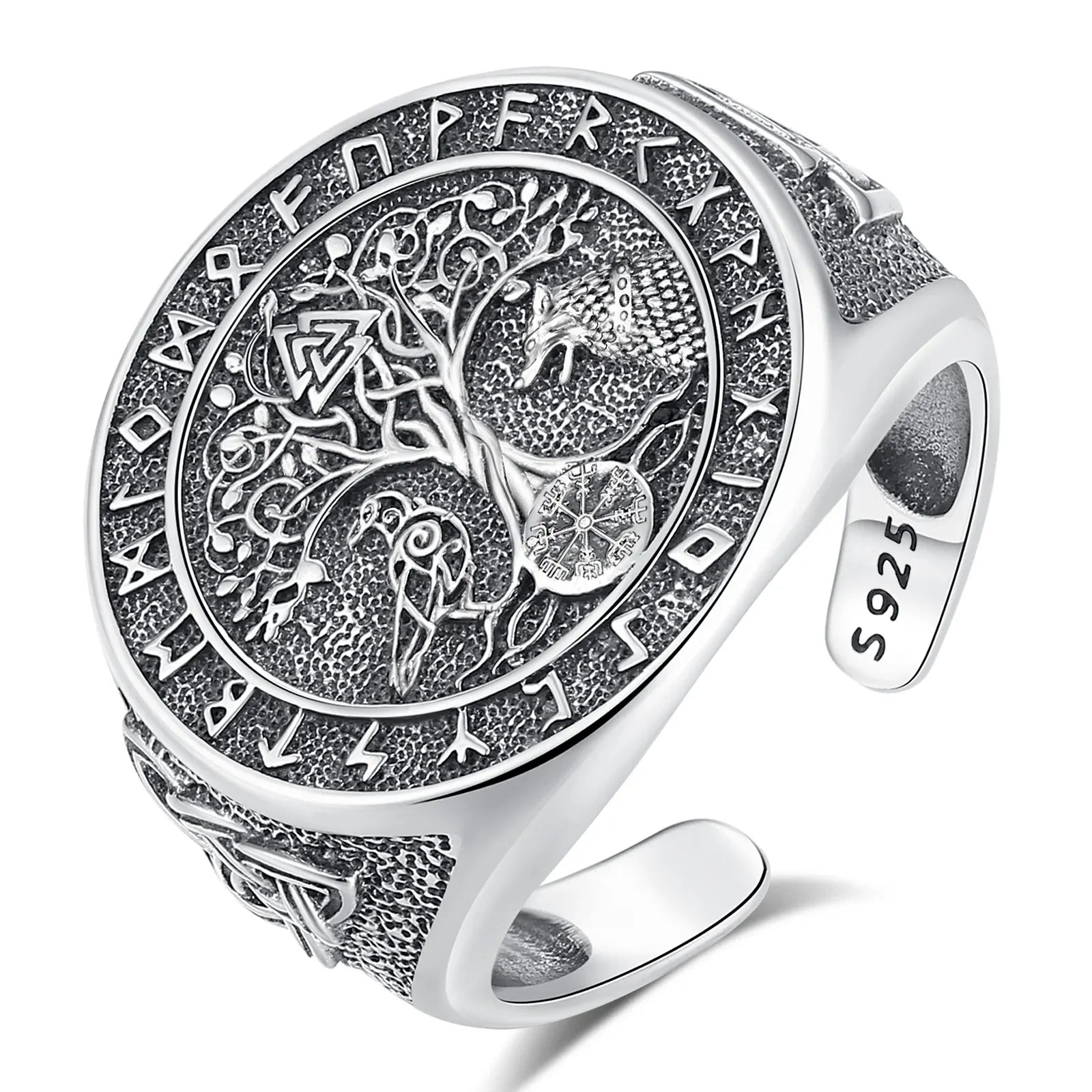 Bague Viking 925 sterling silver
