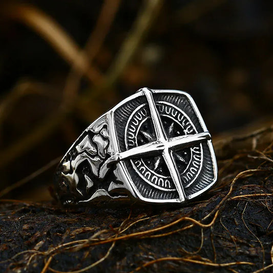 Bague Viking Croix Nordique BR8-108 / 13