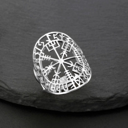 Bague Viking Femme Argenté / redimensionnable
