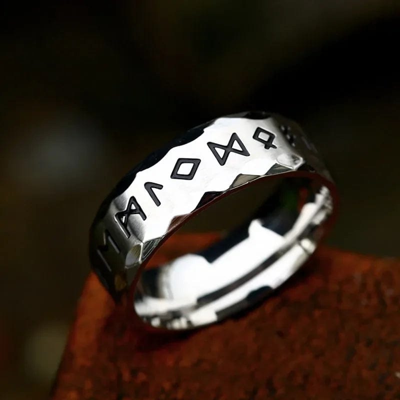 Bague Viking Jarl Argenté / 7