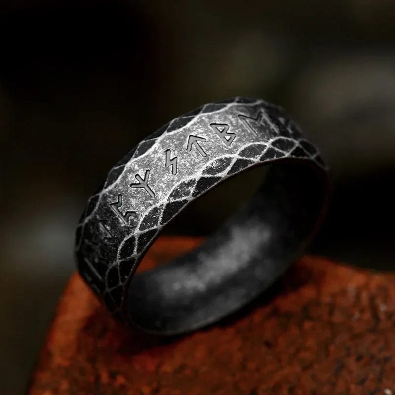 Bague Viking Jarl Noir / 7