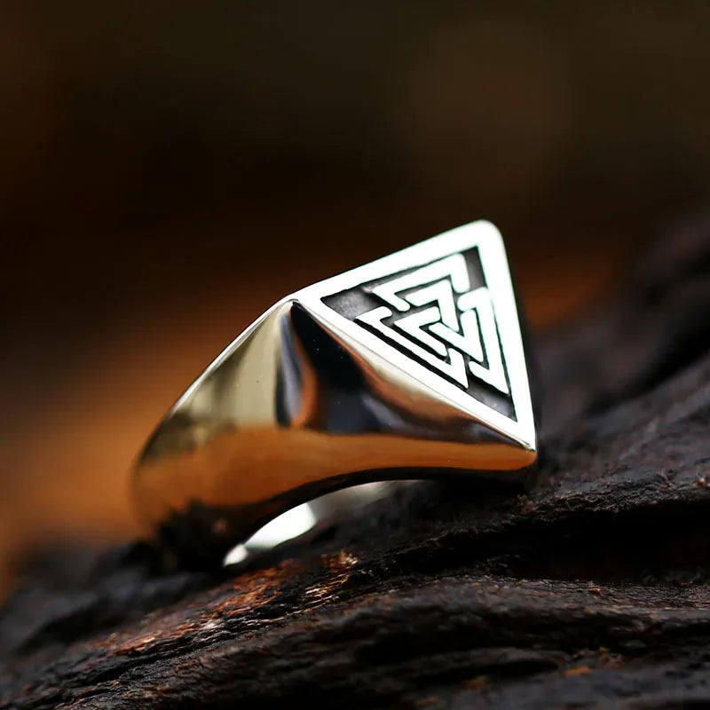 Bague Viking Valknut