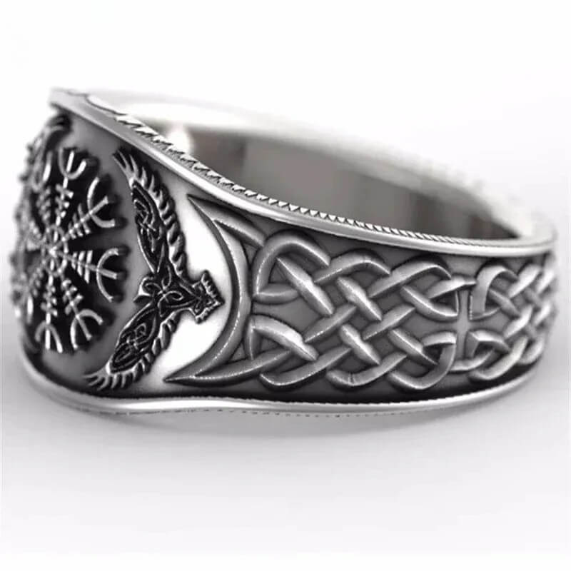 Bague Viking Vegvisir