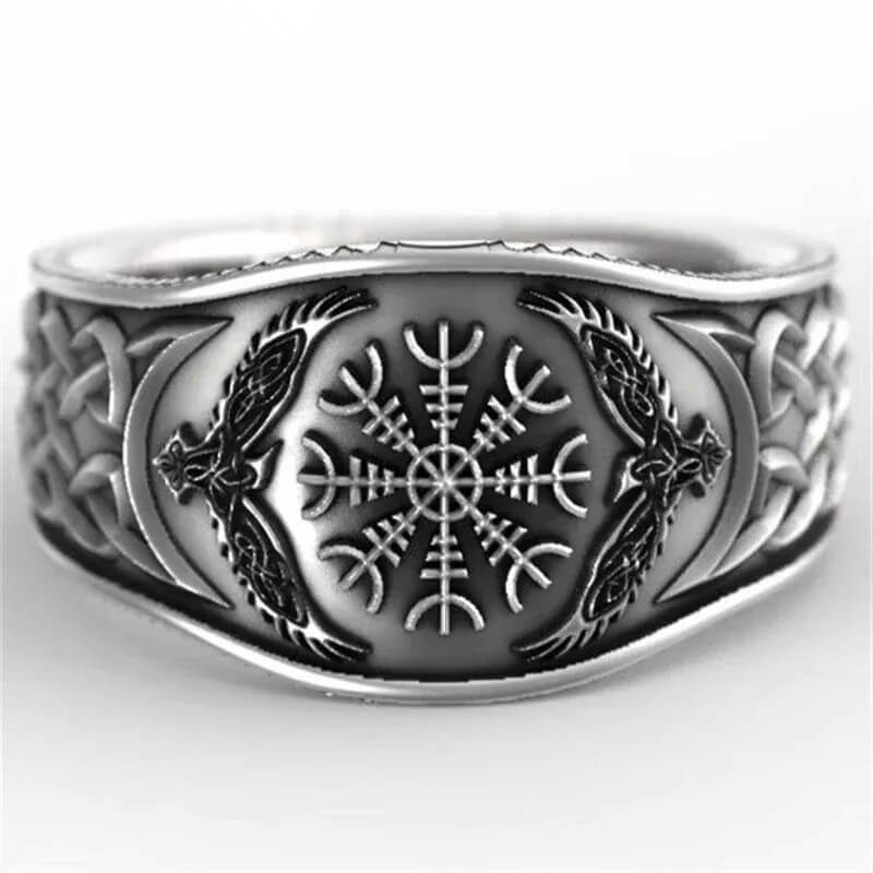 Bague Viking Vegvisir 7