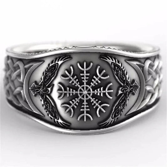 Bague Viking Vegvisir 7