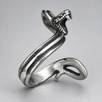 Bague Vipère Gueule Ouverte - Vignette | Médiéfan