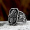 BEIER – bague militaire en acier inoxydable pour homme, bijoux de personnalité, croix, chevalier, vente en gros, prix d'usine, BR8-823 BR8-823 / taille américaine / 13