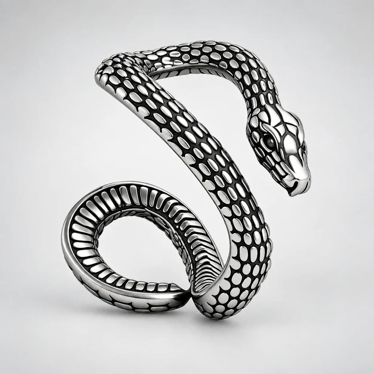Bijou d'Oreille Petit Serpent Écaillé