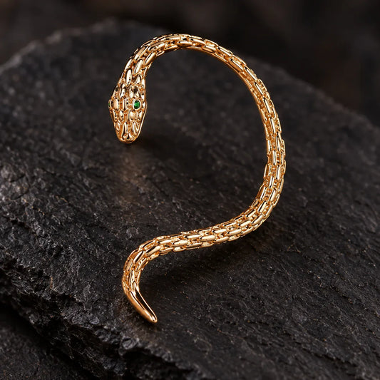 Bijou d'Oreille Serpent à Queue Effilée