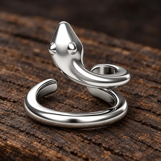 Bijou d'Oreille Serpent Minimaliste