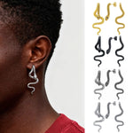 Boucles d'Oreilles Serpent Traversant - Vignette | Médiéfan