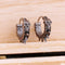 Boucles d'Oreilles Tête de Mort & Pointes A Pair