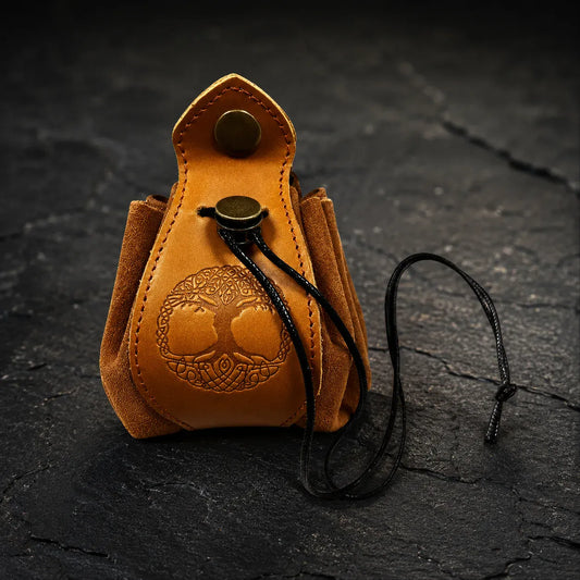 Bourse Artisanale en Cuir