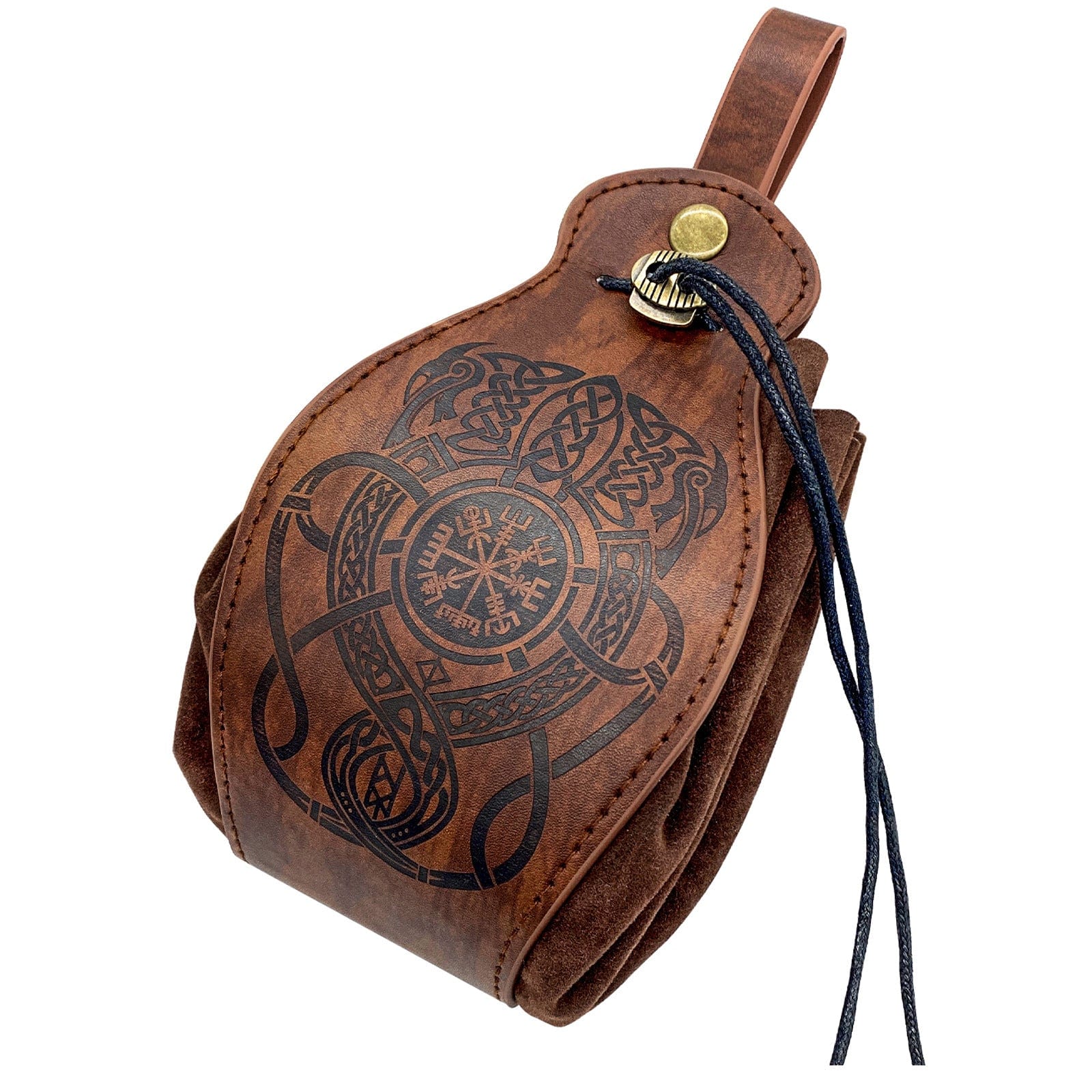 Bourse de Viking en Cuir Ouroboros