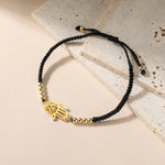 Bracelet Cordon Main de Fatima Filigranée - Vignette | Médiéfan