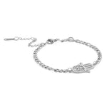 Bracelet Cordon Main de Fatima Filigranée - Vignette | Médiéfan