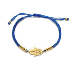 Bracelet Cordon Main de Fatima Filigranée - Vignette | Médiéfan