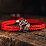 Bracelet Cordon Serpent Lové - Vignette | Médiéfan