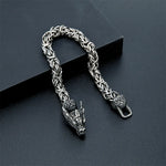Bracelet Tête de Dragon Maille Byzantine - Vignette | Médiéfan