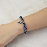Bracelet Perles Œil Turc et Breloque Main de Fatima - Vignette | Médiéfan