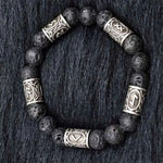 Bracelet Pierre de Lave Runique - Vignette | Médiéfan