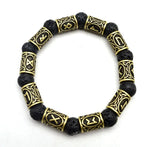 Bracelet Pierre de Lave Runique - Vignette | Médiéfan